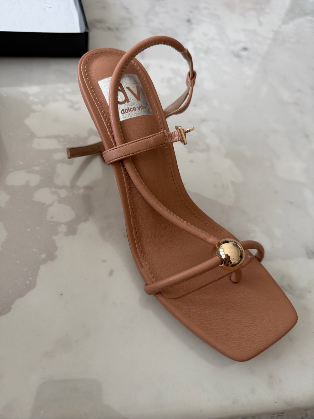 Dolce Vita BRAND NEW with shoe box: Mylee Heels - Tan